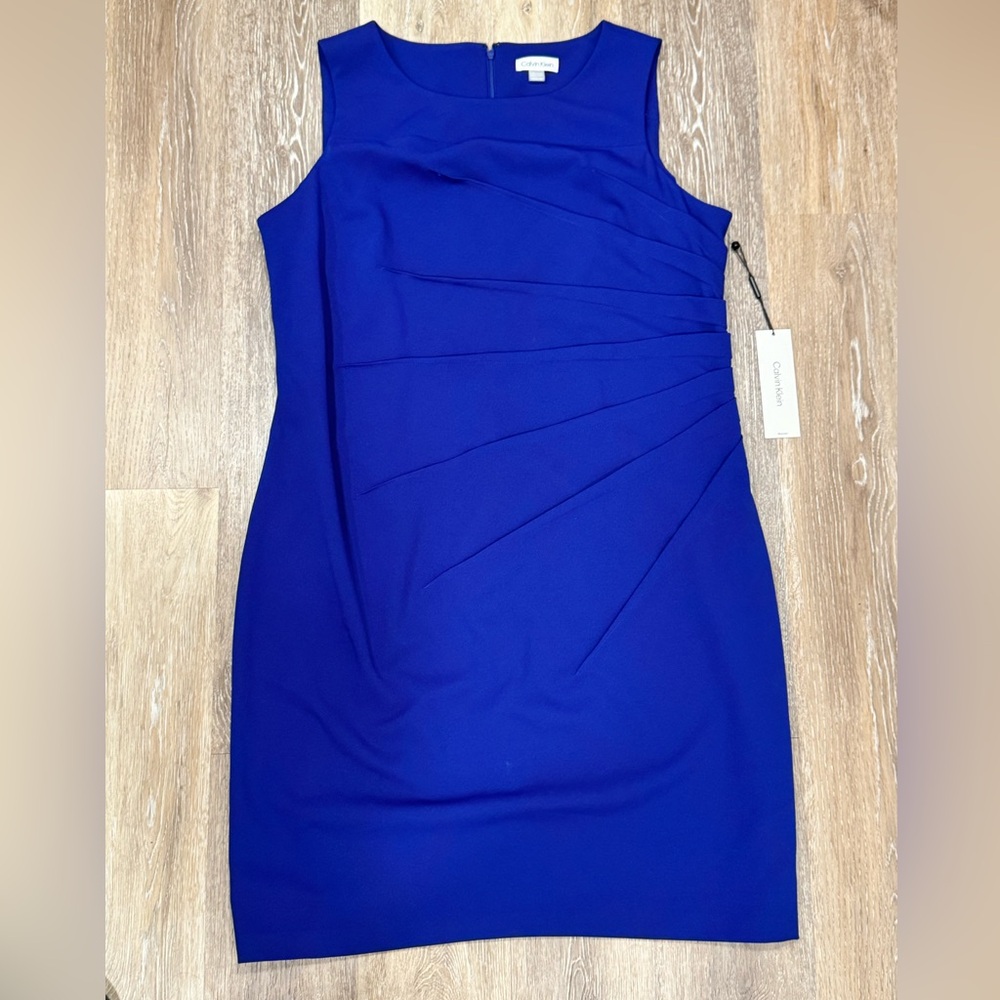 Calvin Klein Women's Sleeveless Sheath Dress (Size 16)